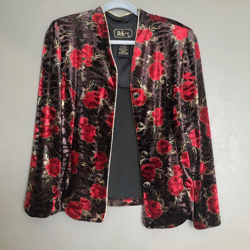 Vintage flower jacket
